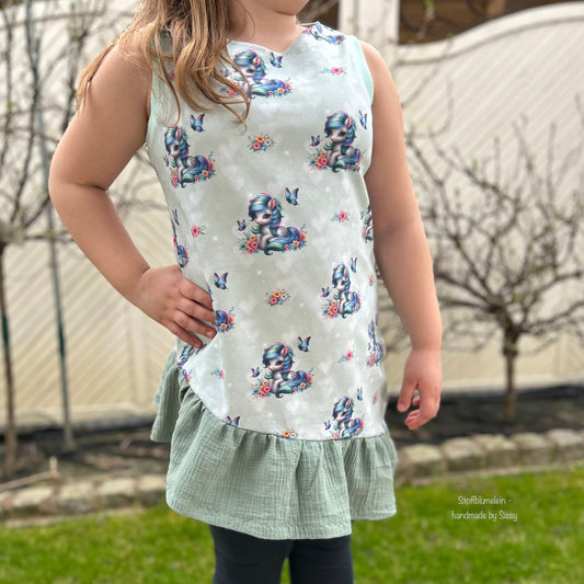 Bio Jersey Blumenzauber Pony *1m Stücke*