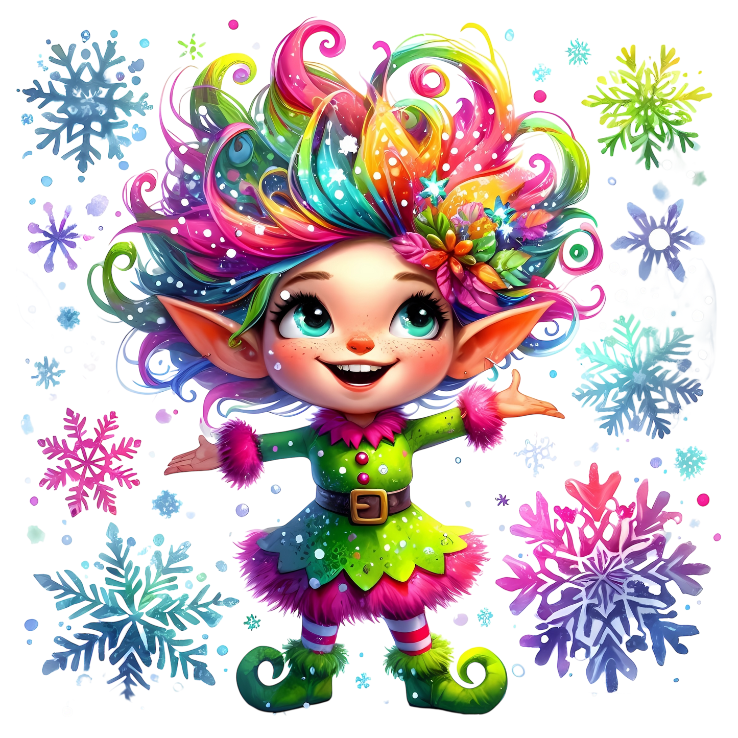 Iron-on Image Magical Animals Eagle