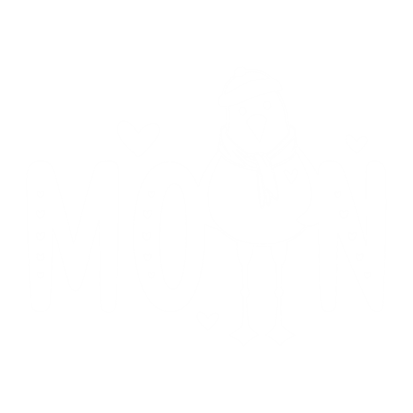 Bügelbild Moin Möwe Fylou's Style