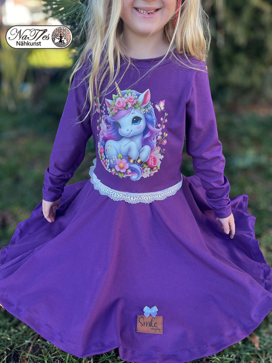 Bügelbild Frühlingseinhorn #1 Fylou's Style