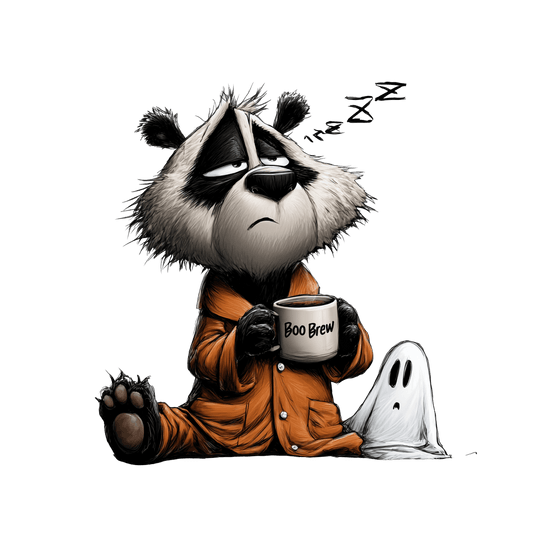 Bügelbild schrullige Halloween Tiere #1