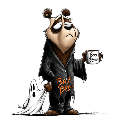 Bügelbild schrullige Halloween Tiere #19