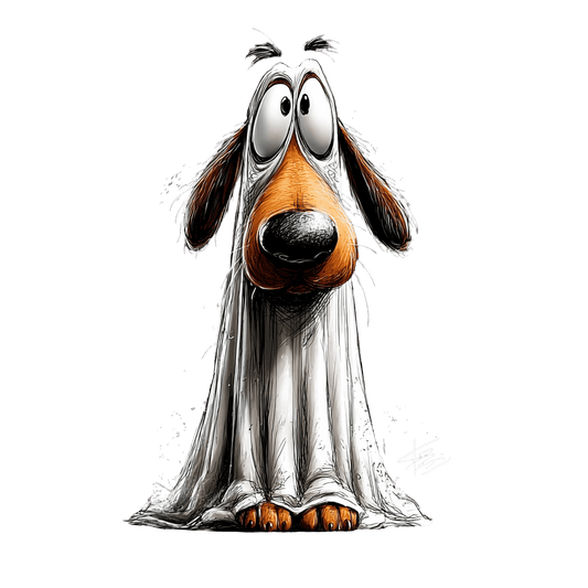 Bügelbild schrullige Halloween Tiere #2