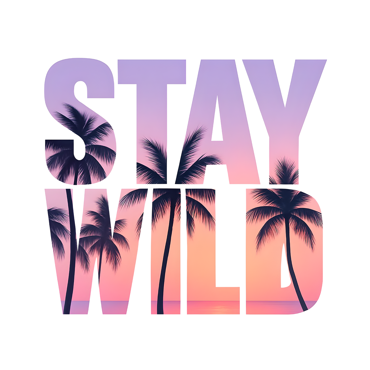 Bügelbild Stay Wild Fylou's Style