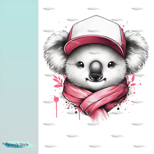 Bügelbild süße Koala Lady Fylou's Style