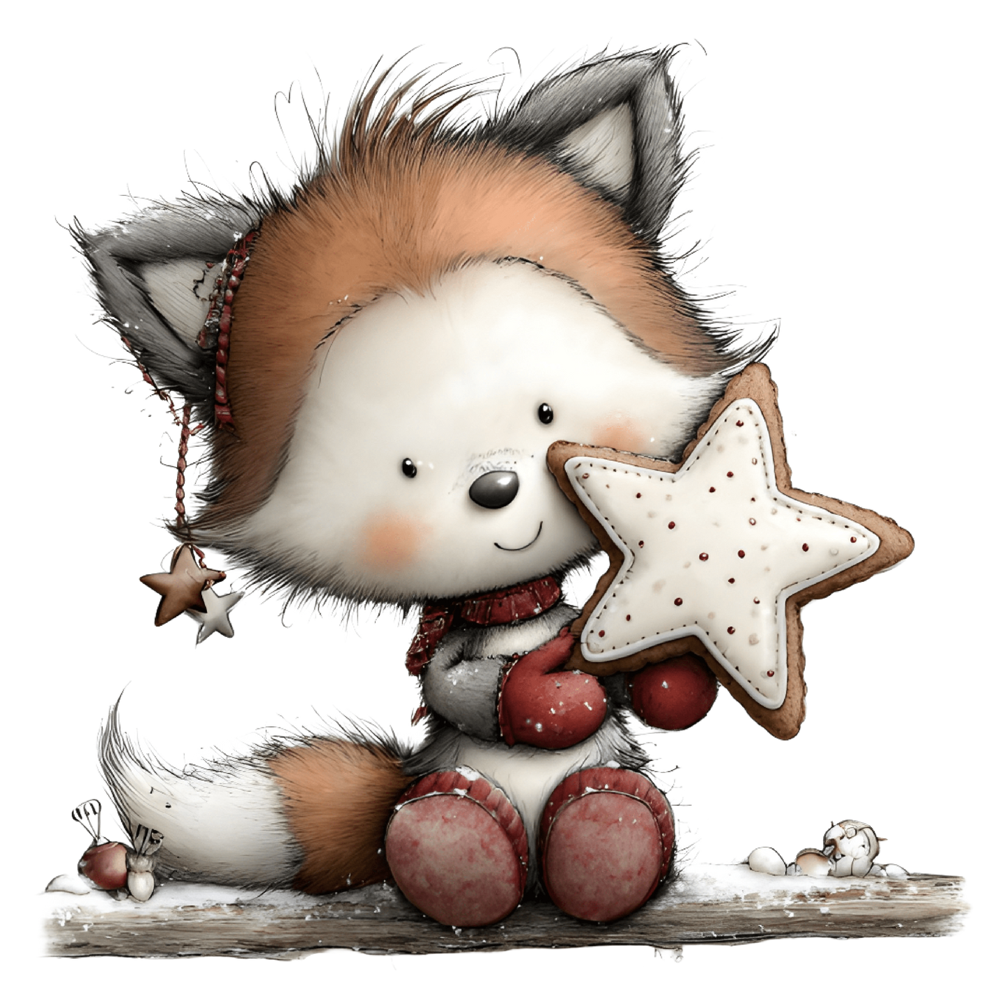 Iron-on Image Magical Animals Eagle