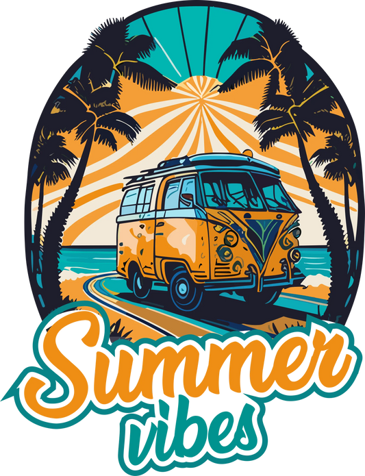 Bügelbild Summer Vibes Bully Fylou's Style