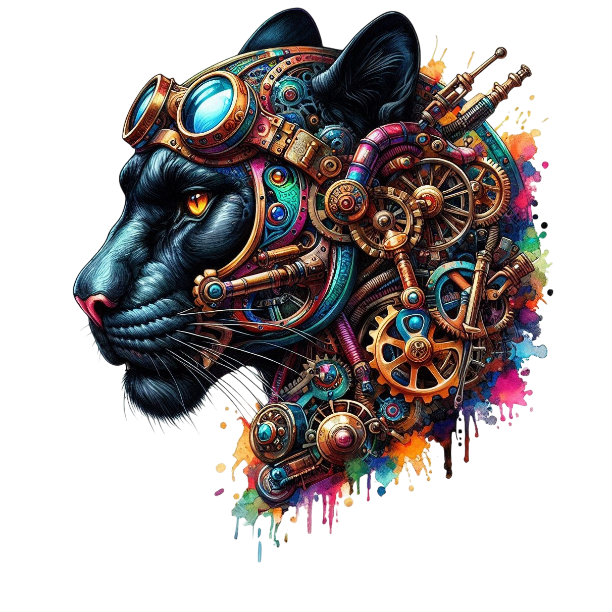 Steampunk-Wildtiere Fylou's Style