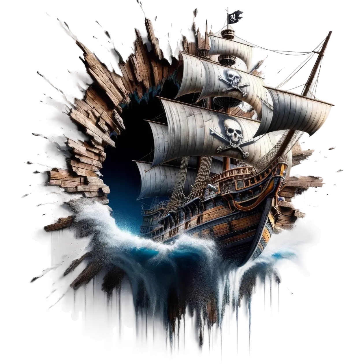 Piraten-Schiff Fylou's Style