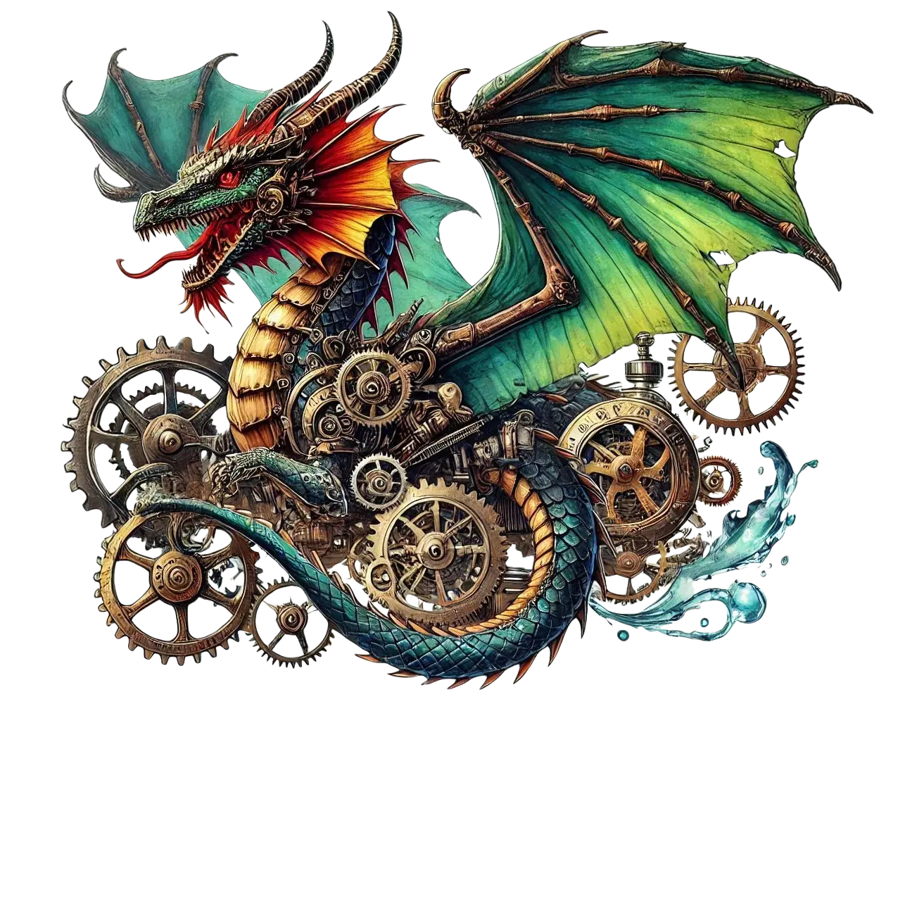 Steampunk-Drachen Fylou's Style