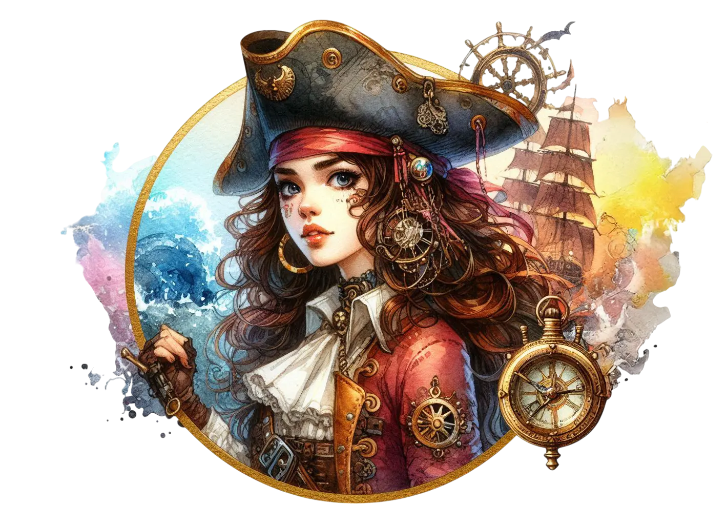 Steampunk-Piraten Fylou's Style