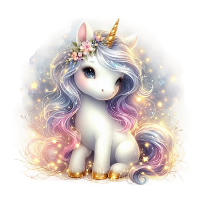 Bügelbild  Einhorn #32 Fylou's Style