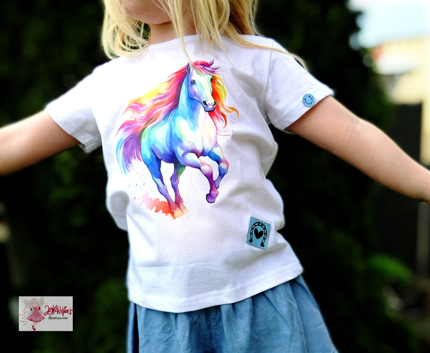 Iron-on Image Colorful Horse #19