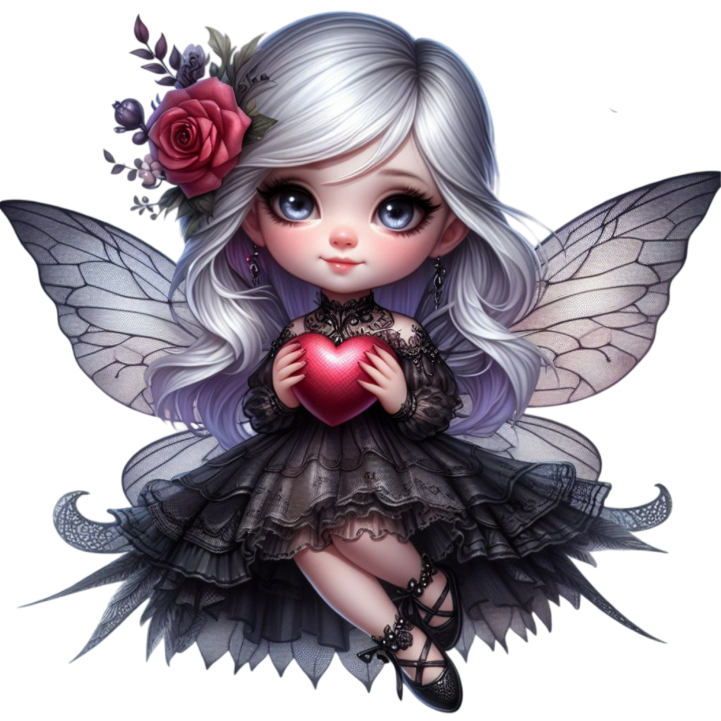 Iron-on Image Gothic Fairy #2