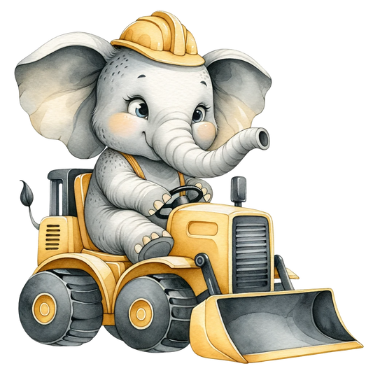 Bügelbild Elefant #20 Fylou's Style