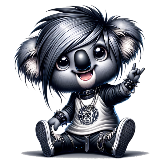 Bügelbild Urban Koala #2 Fylou's Style