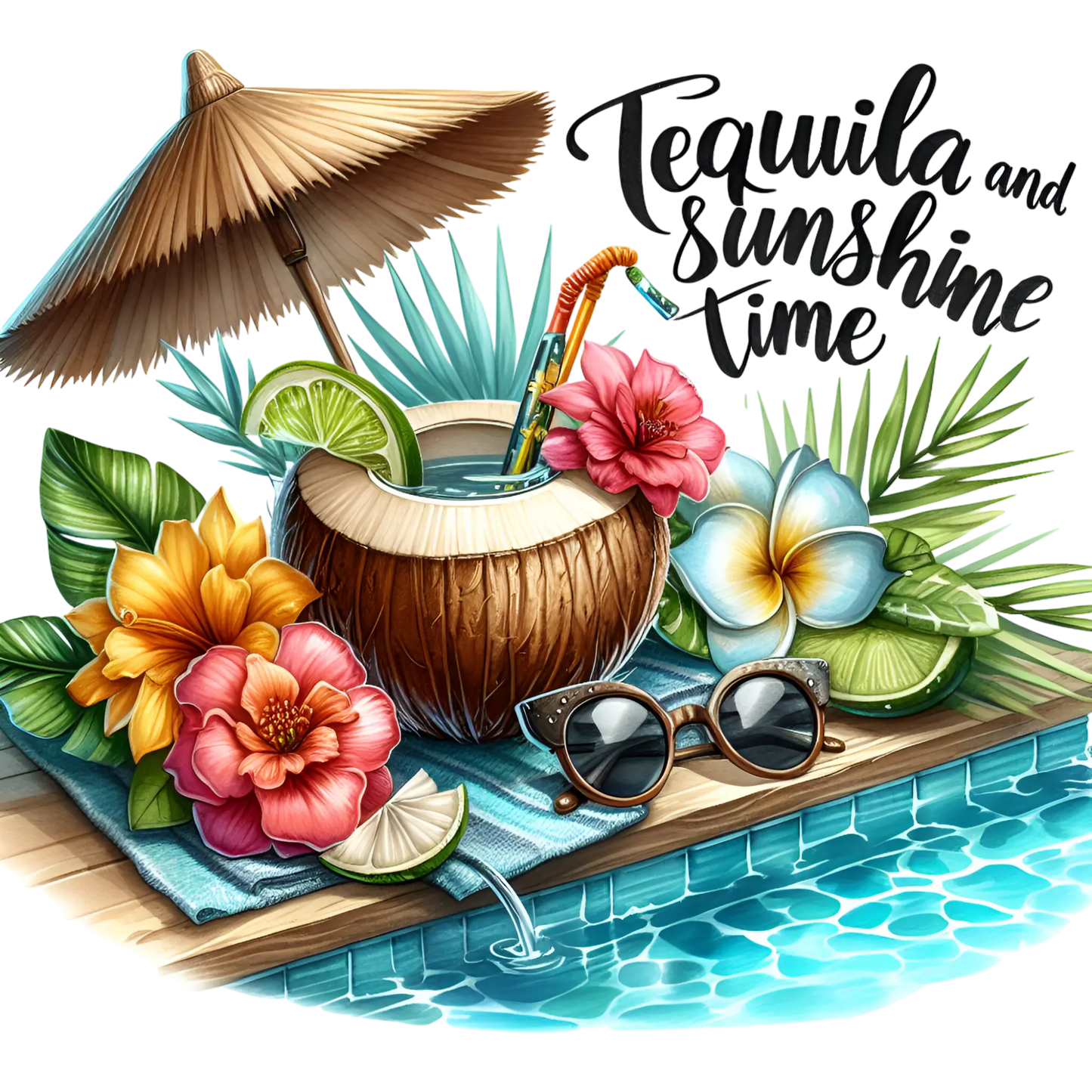 Bügelbild Summer Beach #10 Fylou's Style