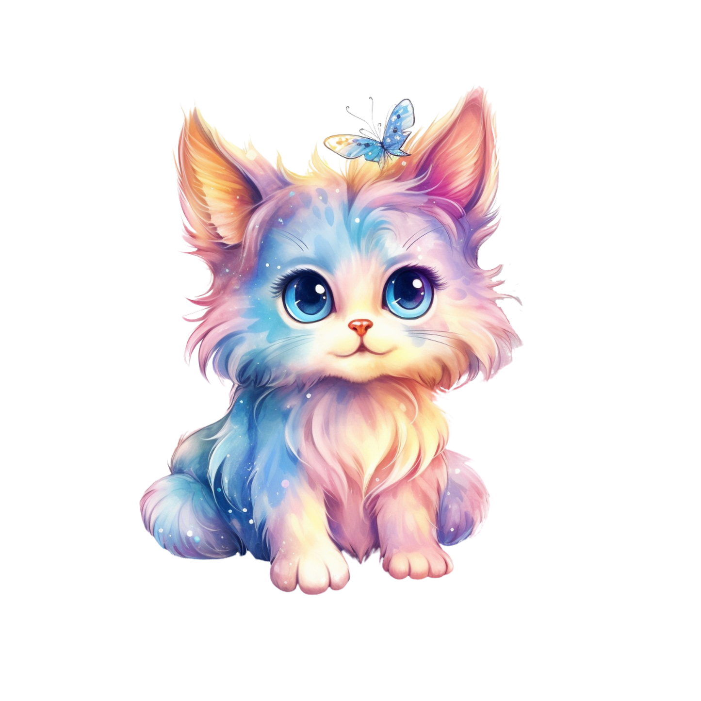 Bügelbild Fairy Animals #5 Fylou's Style