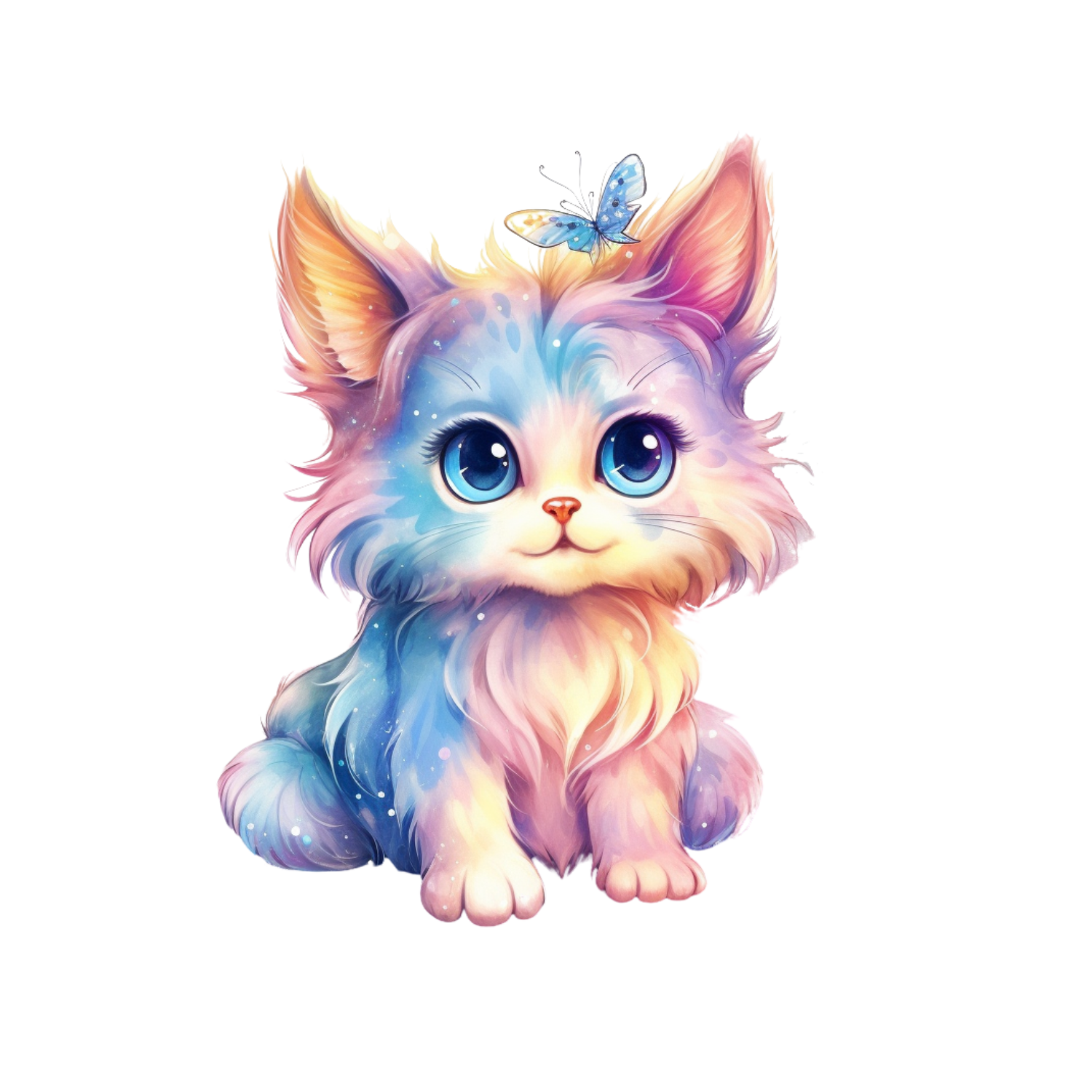 Bügelbild Fairy Animals #5 Fylou's Style