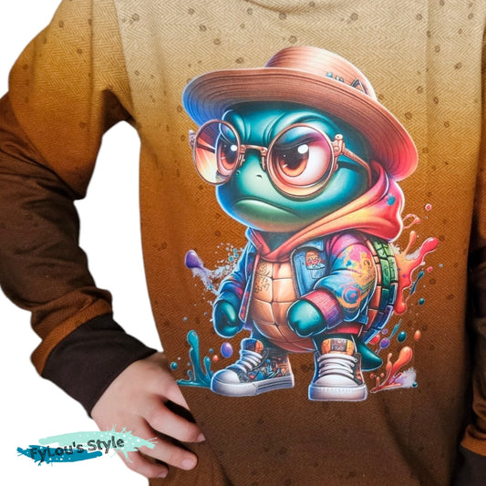 Bügelbild  Streetwear Turtles #2 Fylou's Style