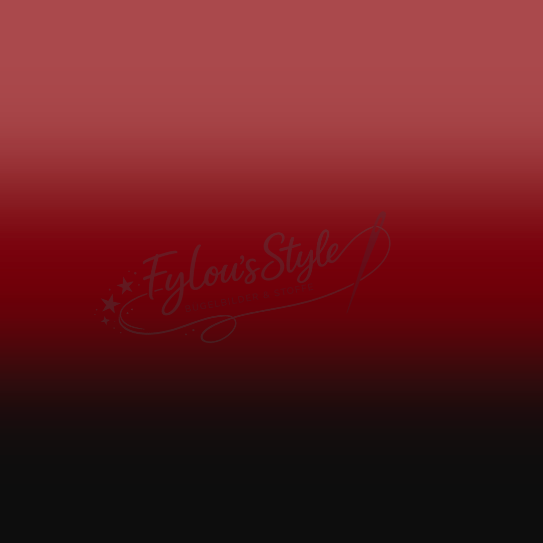 Vorbestellung Panel Palm Sunset Rot Schwarz Verlauf Bio Jersey Überbreite