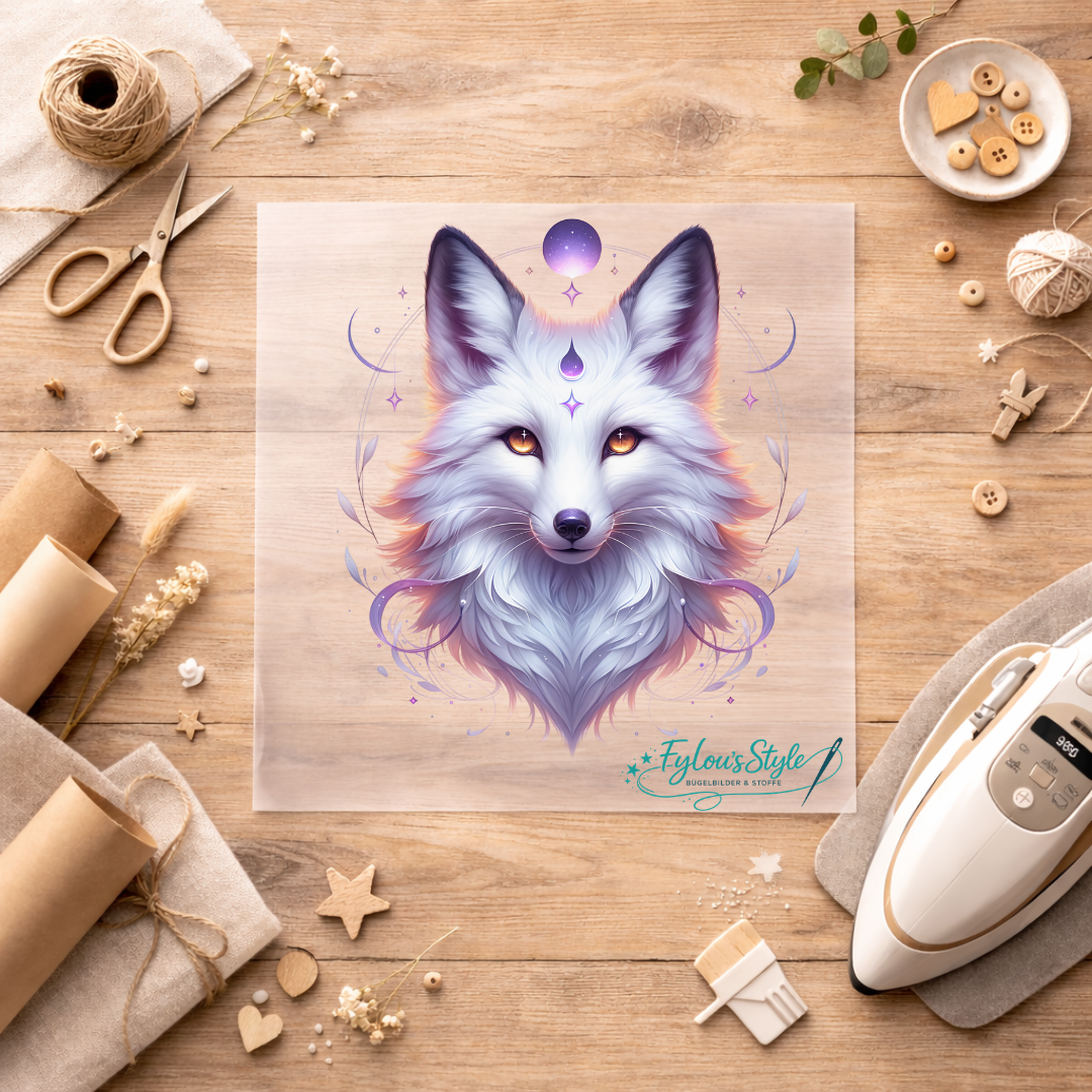 Bügelbild Magischer Polarfuchs #1