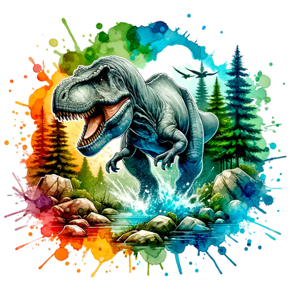 Bügelbild T-Rex Fylou's Style