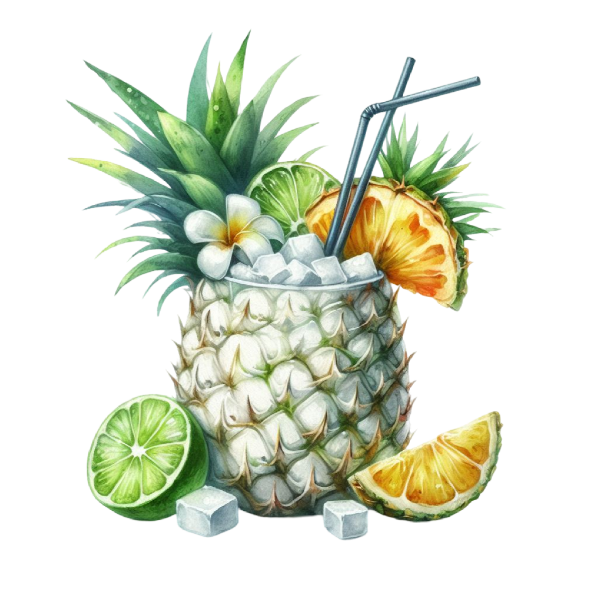 Bügelbild Pina Colada #1 Fylou's Style