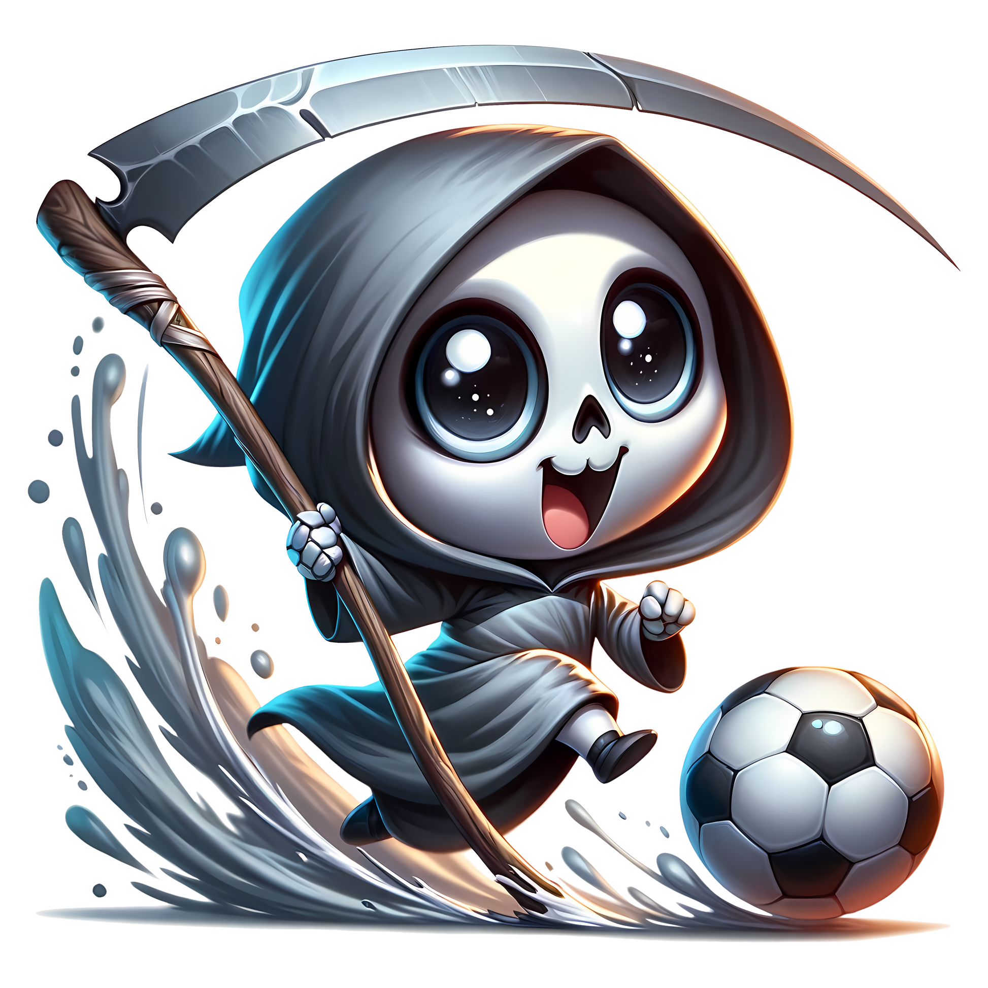 Bügelbild Playful Grim Reapers #4 Fylou's Style