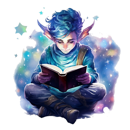 Bügelbild Magical Book #6 Fylou's Style