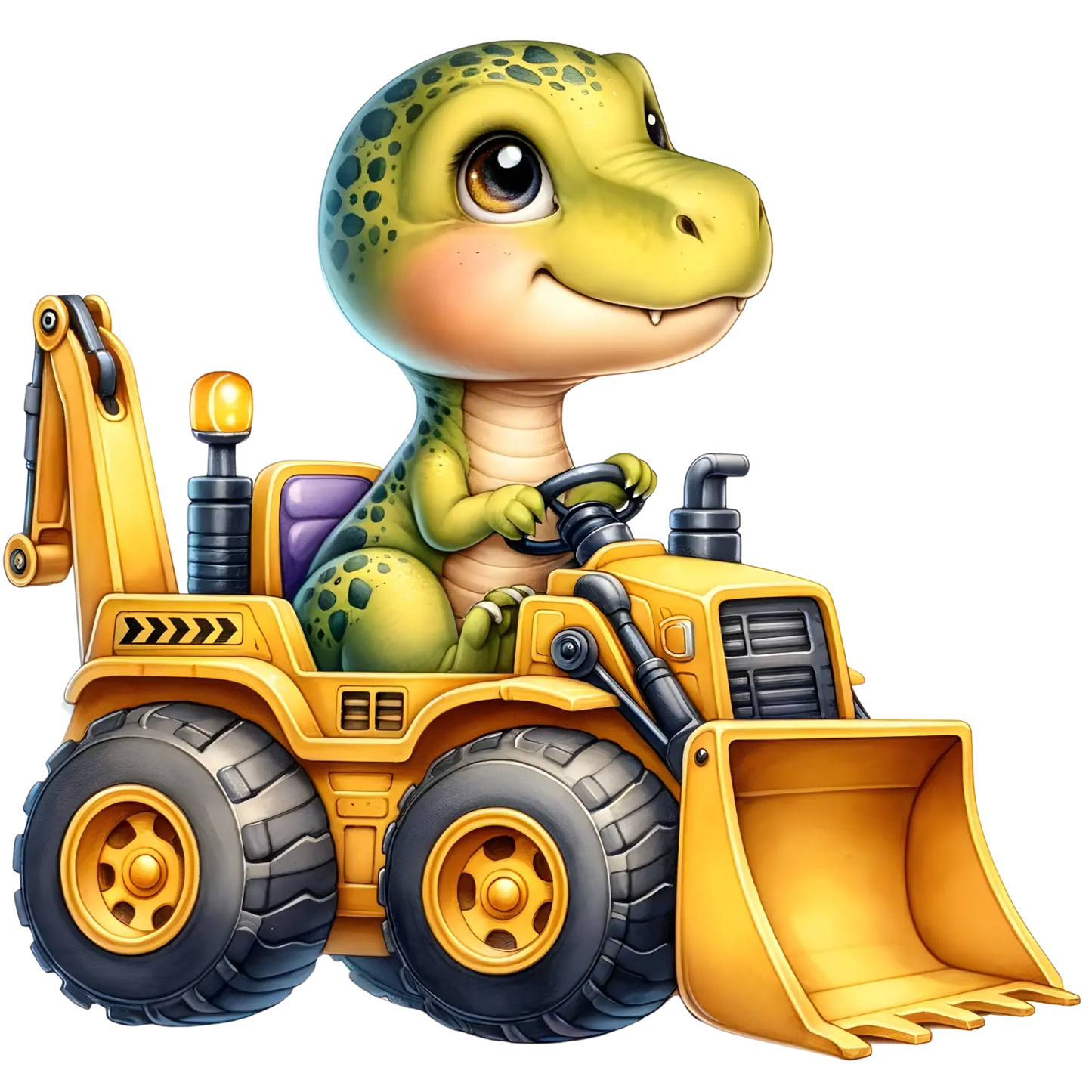 Bügelbild  Dino Fahrzeuge #8 Fylou's Style