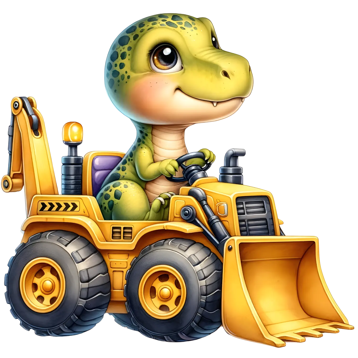 Bügelbild  Dino Fahrzeuge #8 Fylou's Style