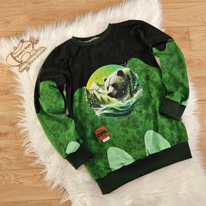 Bügelbild Winterzauber Braunbär #2