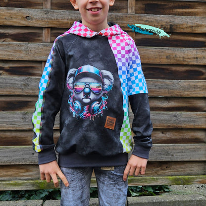 Bügelbild Cool Musik Koala Fylou's Style