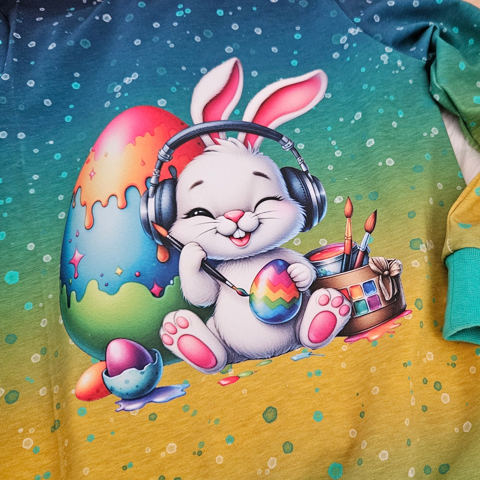 Bügelbild Hip Hop Hase #5 Fylou's Style