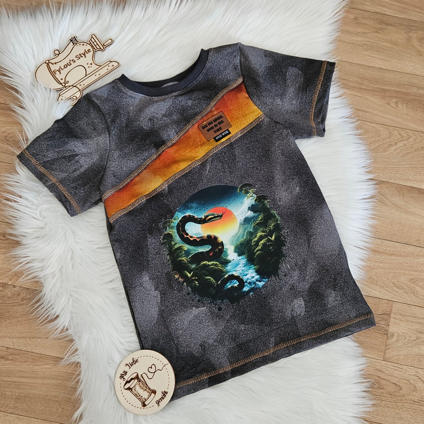 Iron-on Image Magical Animals Eagle