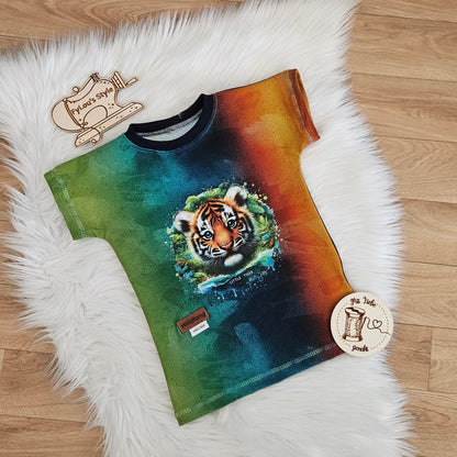 Bügelbild Regenwald kleiner Tiger #2 Fylou's Style