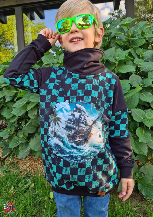 Bügelbild Piratenschiff #1 Fylou's Style