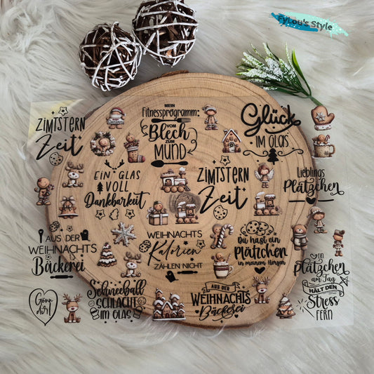 Rub on A4 Plätzchen