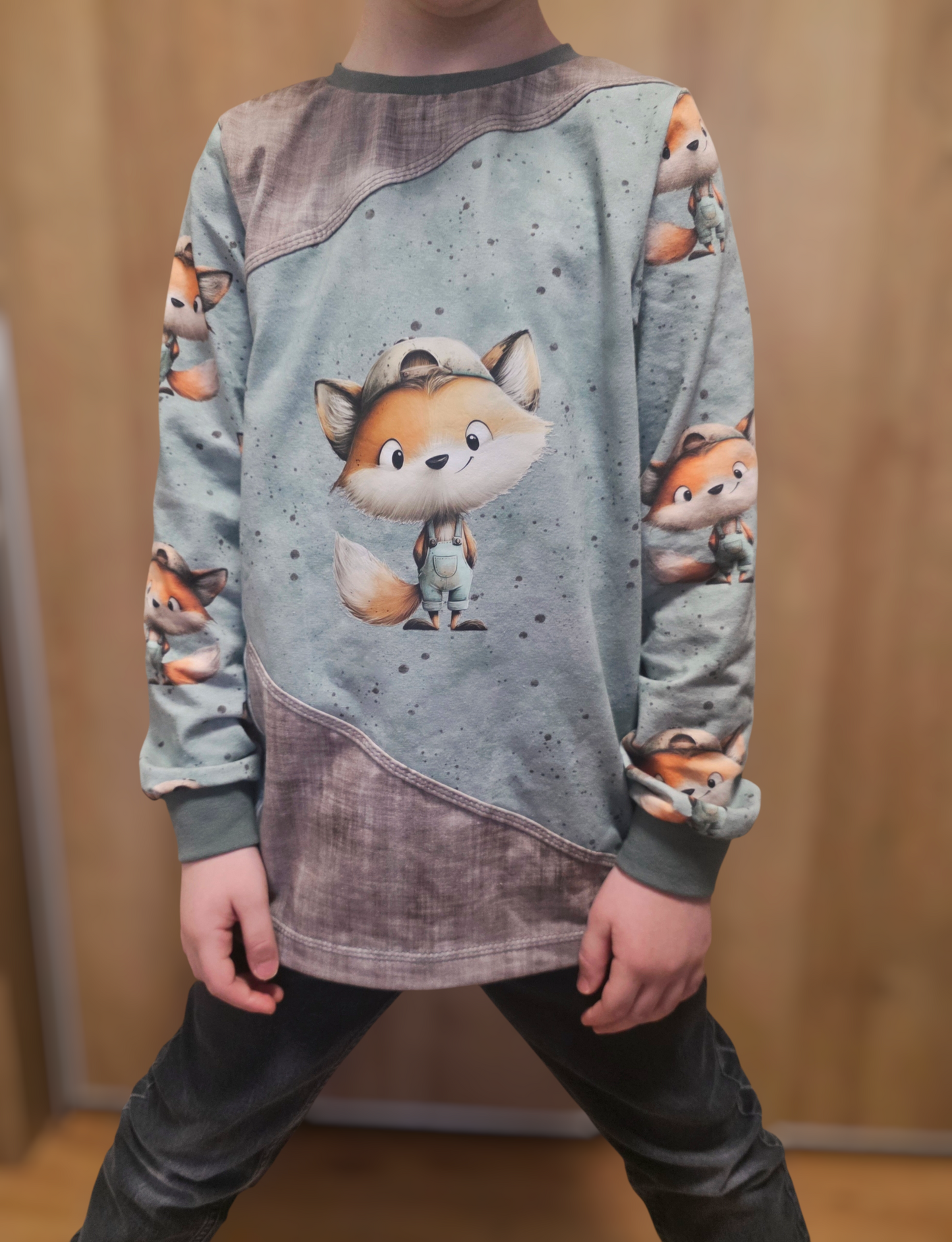 Bügelbild cool Fuchs