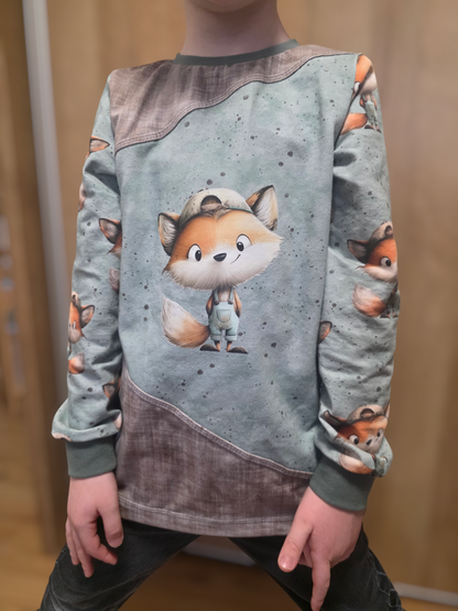 Kinderstoff Cool Fuchs