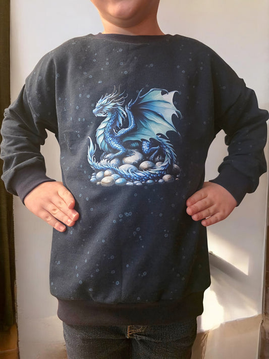 Bügelbild Elementar Drache #18