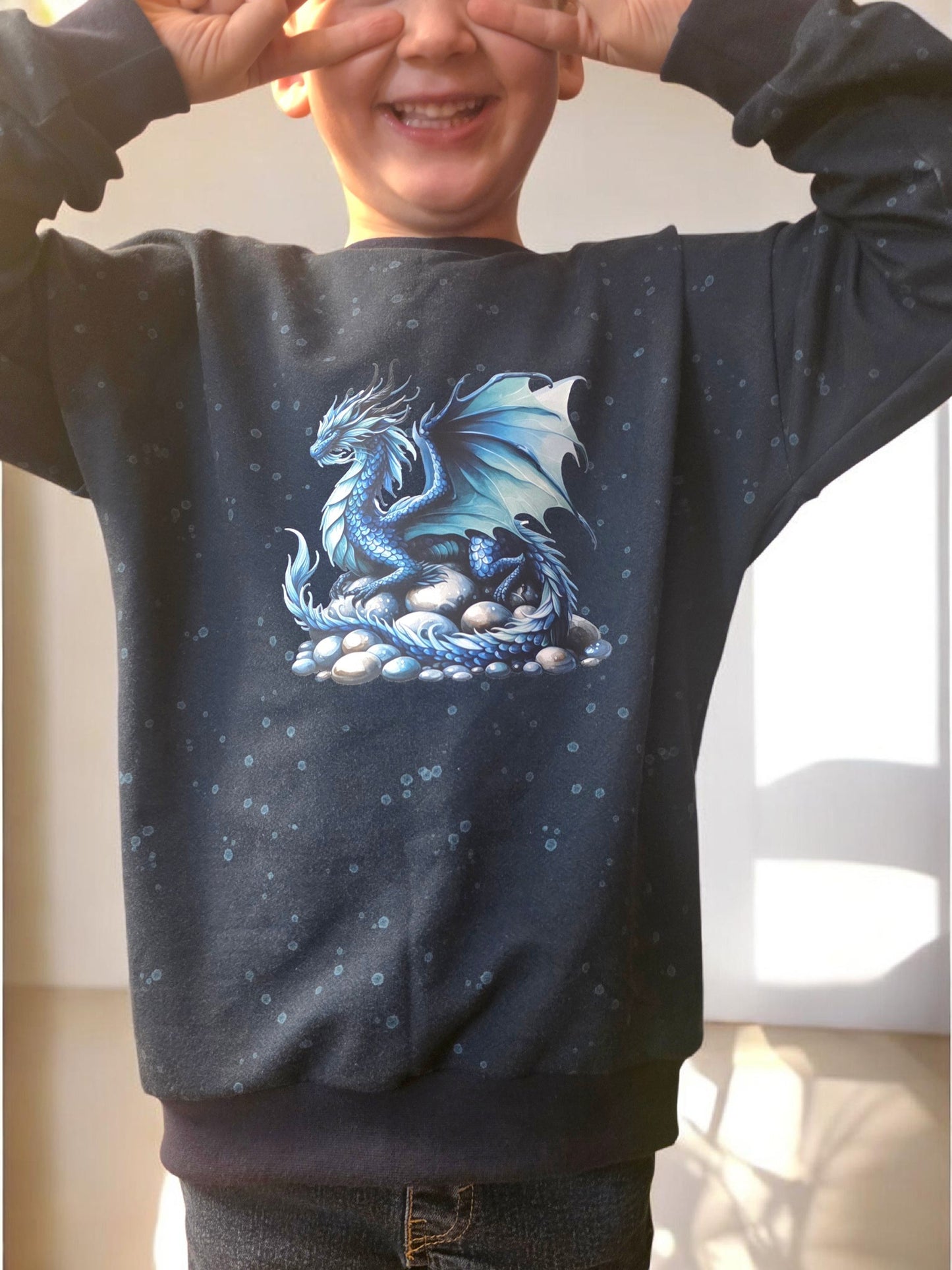 Bügelbild Elementar Drache #18