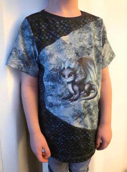 Bügelbild Elementar Drache #17