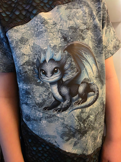 Bügelbild Elementar Drache #17