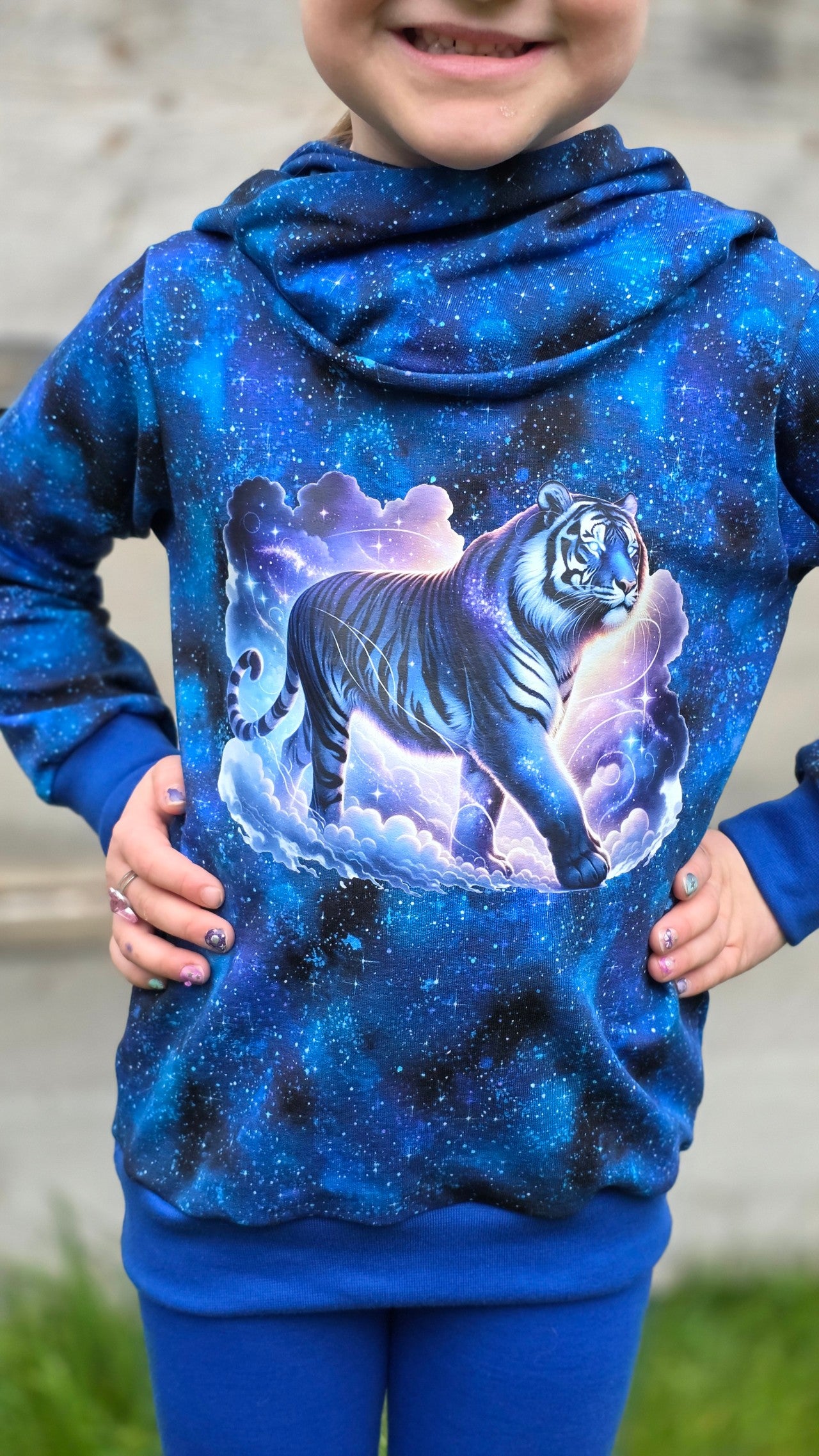 Bügelbild Magischer Tiger #1