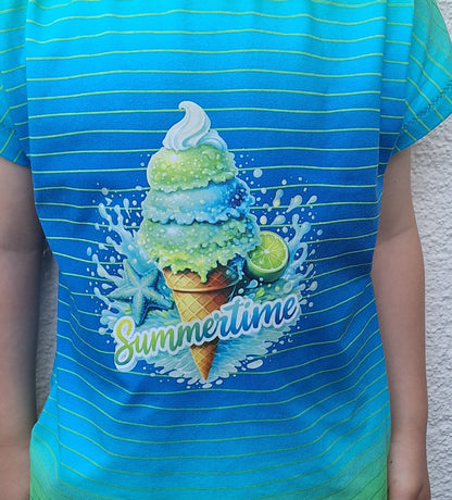 Bügelbild Summertime Eis