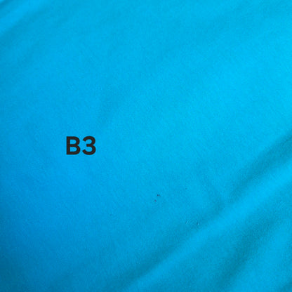 *B-Ware* Panel Palm Sunet Türkis Ocean Verlauf Bio Jersey Überbreite