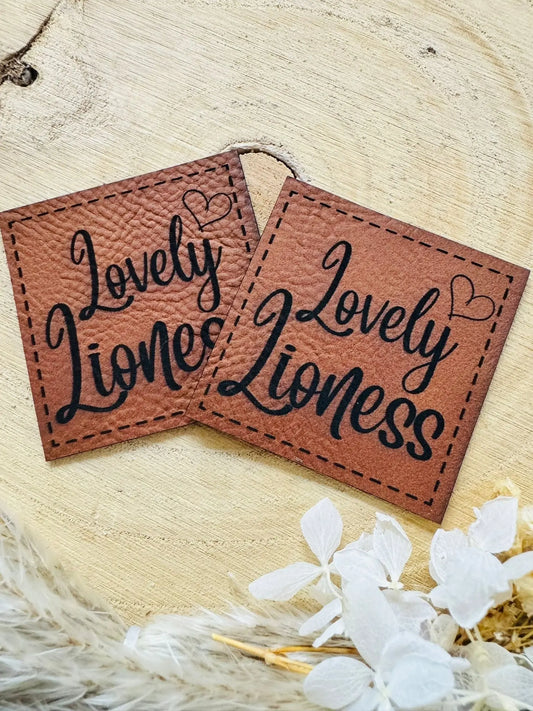 Kunstleder Label Lovely Lioness Fylou's Style