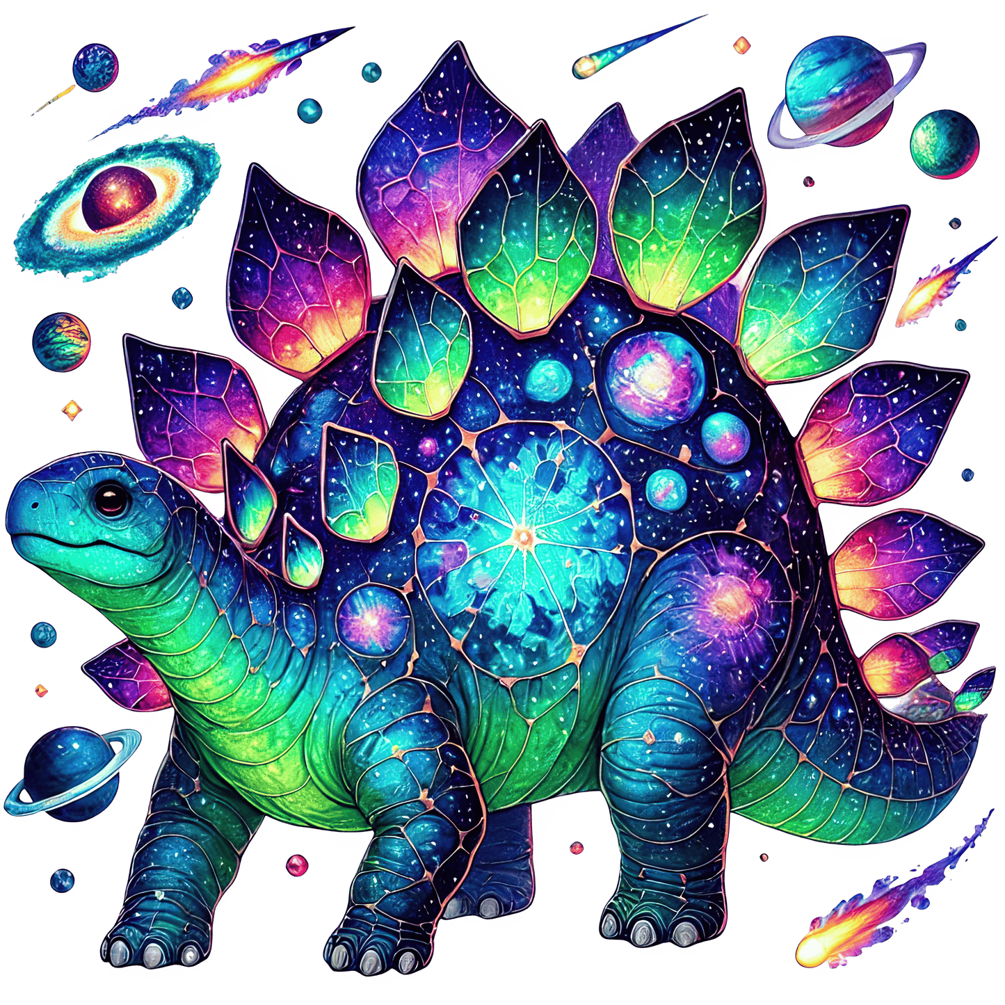 Bügelbild Galaxy Dino #20